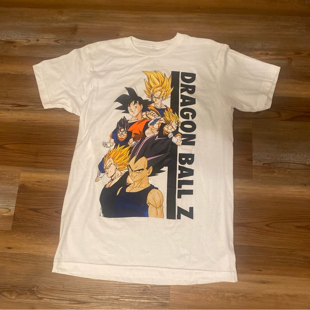 Dragon Ball Z White Graphic Tee